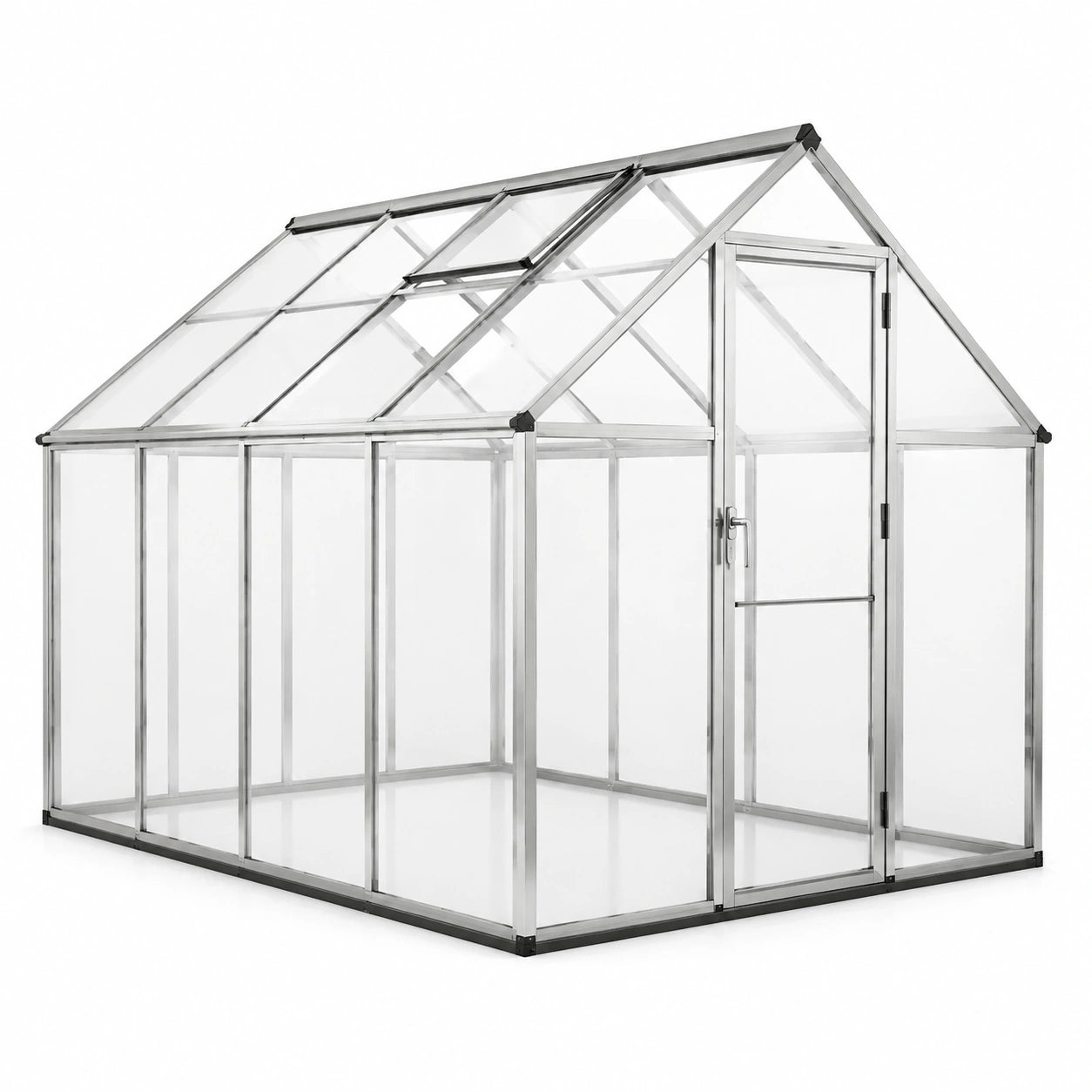 Serre en aluminium et polycarbonate 250x185x195 cm